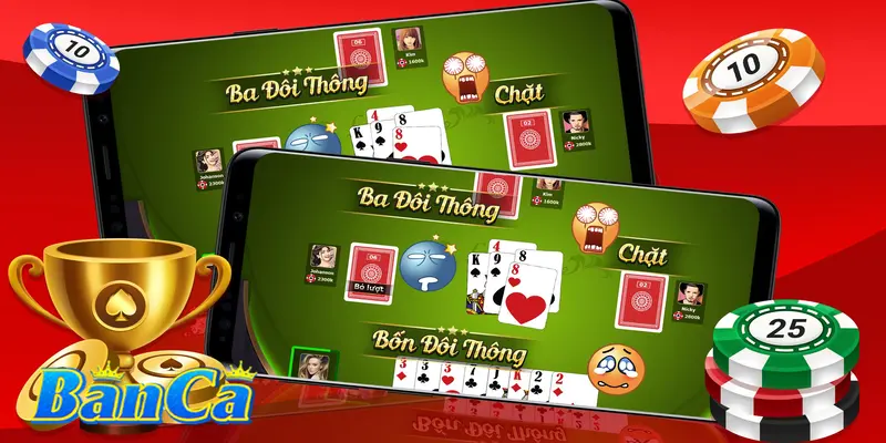 Luật chơi cơ bản trong game online tiến lên đếm lá